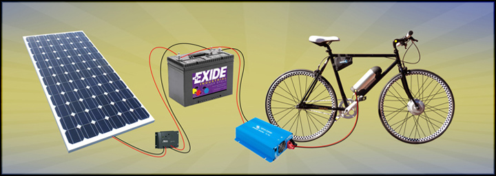 solar bike kit