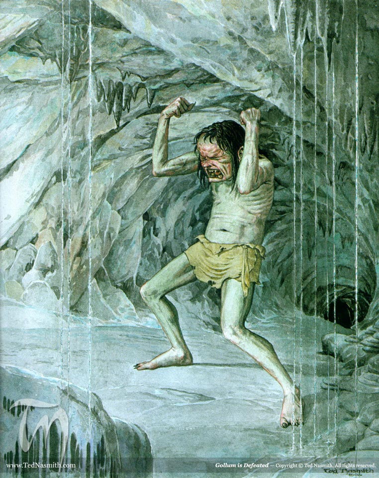Gollum is defeated