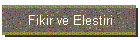 Fikir ve Elestiri