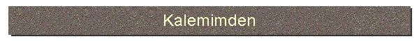 Kalemimden