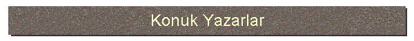 Konuk Yazarlar