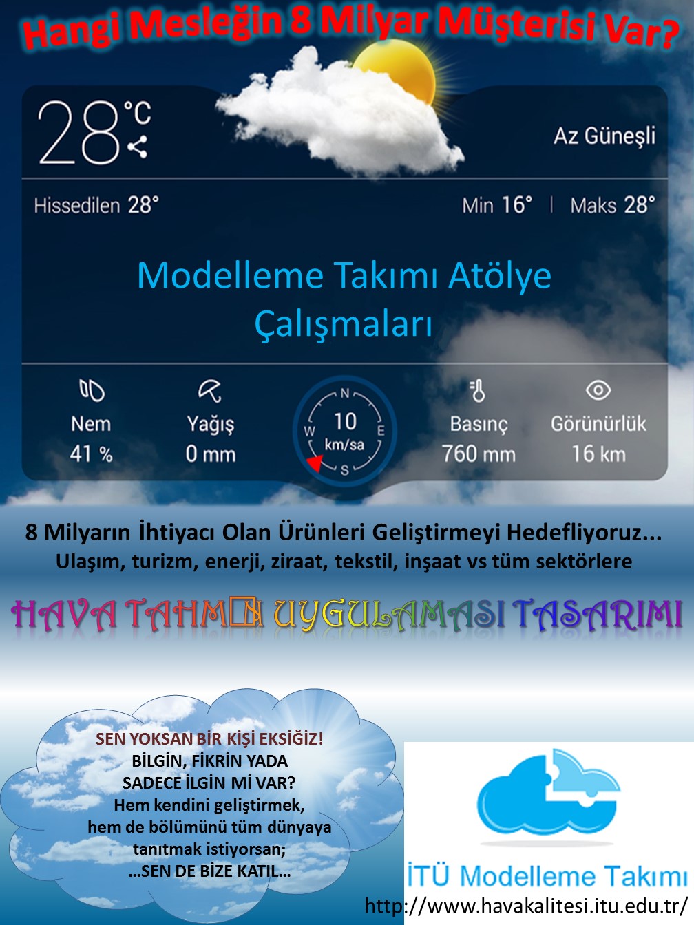 Modelleme Takımı Afişi 2